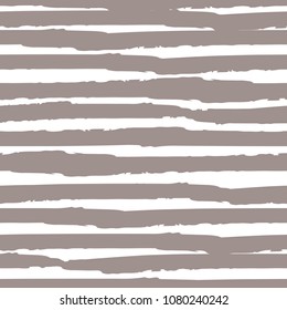 Seamless background of stripes. Vector watercolor. Fashionable hand-drawn lines. Grunge texture. Suitable for textile printing, packaging.