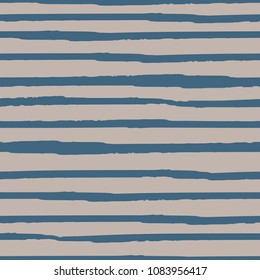 Seamless background of stripes. Vector watercolor. Fashionable hand-drawn lines. Grunge texture. Suitable for textile printing, packaging.