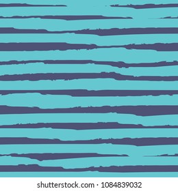 Seamless background of stripes. Vector watercolor. Fashionable hand-drawn lines. Grunge texture. Suitable for textile printing, packaging.