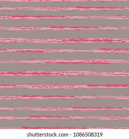 Seamless background of stripes. Vector watercolor. Fashionable hand-drawn lines. Grunge texture. Suitable for textile printing, packaging.