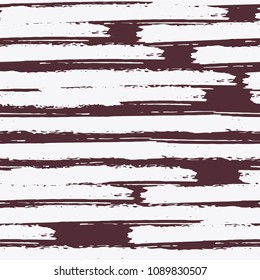 Seamless background of stripes. Vector watercolor. Fashionable hand-drawn lines. Grunge texture. Suitable for textile printing, packaging.