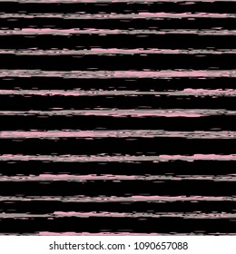 Seamless background of stripes. Vector watercolor. Fashionable hand-drawn lines. Grunge texture. Suitable for textile printing, packaging.