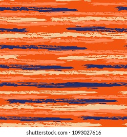 Seamless background of stripes. Vector watercolor. Fashionable hand-drawn lines. Grunge texture. Suitable for textile printing, packaging.