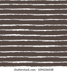 Seamless background of stripes. Vector watercolor. Fashionable hand-drawn lines. Grunge texture. Suitable for textile printing, packaging.