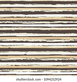 Seamless background of stripes. Vector watercolor. Fashionable hand-drawn lines. Grunge texture. Suitable for textile printing, packaging.