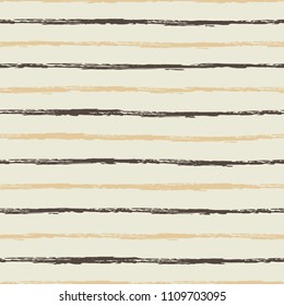 Seamless background of stripes. Vector watercolor. Fashionable hand-drawn lines. Grunge texture. Suitable for textile printing, packaging.