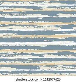 Seamless background of stripes. Vector watercolor. Fashionable hand-drawn lines. Grunge texture. Suitable for textile printing, packaging.