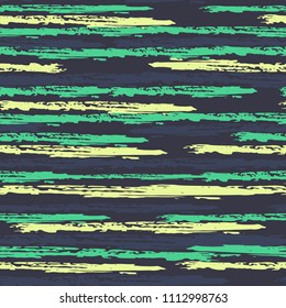 Seamless background of stripes. Vector watercolor. Fashionable hand-drawn lines. Grunge texture. Suitable for textile printing, packaging.
