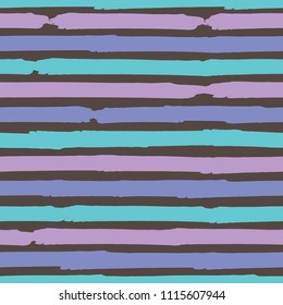 Seamless background of stripes. Vector watercolor. Fashionable hand-drawn lines. Grunge texture. Suitable for textile printing, packaging.