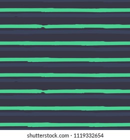 Seamless background of stripes. Vector watercolor. Fashionable hand-drawn lines. Grunge texture. Suitable for textile printing, packaging.