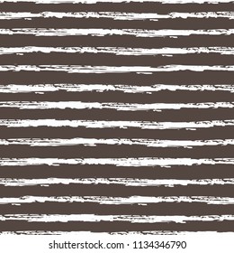 Seamless background of stripes. Vector watercolor. Fashionable hand-drawn lines. Grunge texture. Suitable for textile printing, packaging.