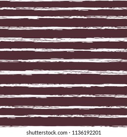Seamless background of stripes. Vector watercolor. Fashionable hand-drawn lines. Grunge texture. Suitable for textile printing, packaging.