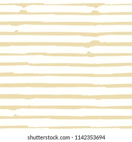 Seamless background of stripes. Vector watercolor. Fashionable hand-drawn lines. Grunge texture. Suitable for textile printing, packaging.
