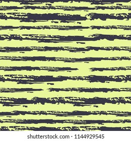 Seamless background of stripes. Vector watercolor. Fashionable hand-drawn lines. Grunge texture. Suitable for textile printing, packaging.