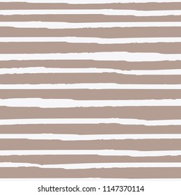 Seamless background of stripes. Vector watercolor. Fashionable hand-drawn lines. Grunge texture. Suitable for textile printing, packaging.