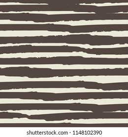 Seamless background of stripes. Vector watercolor. Fashionable hand-drawn lines. Grunge texture. Suitable for textile printing, packaging.