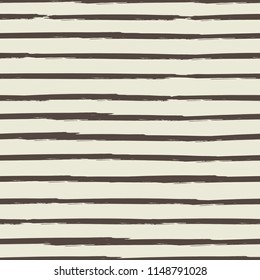 Seamless background of stripes. Vector watercolor. Fashionable hand-drawn lines. Grunge texture. Suitable for textile printing, packaging.