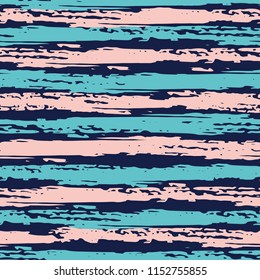 Seamless background of stripes. Vector watercolor. Fashionable hand-drawn lines. Grunge texture. Suitable for textile printing, packaging.