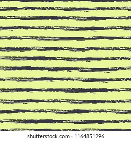 Seamless background of stripes. Vector watercolor. Fashionable hand-drawn lines. Grunge texture. Suitable for textile printing, packaging.