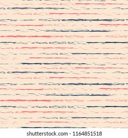 Seamless background of stripes. Vector watercolor. Fashionable hand-drawn lines. Grunge texture. Suitable for textile printing, packaging.