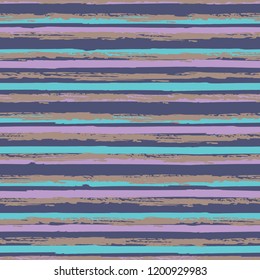 Seamless background of stripes. Vector watercolor. Fashionable hand-drawn lines. Grunge texture. Suitable for textile printing, packaging.