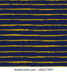 Seamless background of stripes. Vector watercolor. Fashionable hand-drawn lines. Grunge texture. Suitable for textile printing, packaging.
