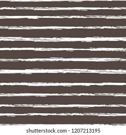 Seamless background of stripes. Vector watercolor. Fashionable hand-drawn lines. Grunge texture. Suitable for textile printing, packaging.