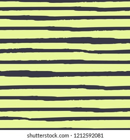 Seamless background of stripes. Vector watercolor. Fashionable hand-drawn lines. Grunge texture. Suitable for textile printing, packaging.