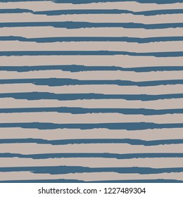 Seamless background of stripes. Vector watercolor. Fashionable hand-drawn lines. Grunge texture. Suitable for textile printing, packaging.