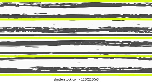 Seamless Background of Stripes. Vector Watercolor. Hand Drawn Lines in Watercolor Style. Grunge Texture.  Suitable for Textile Printing, Packaging.