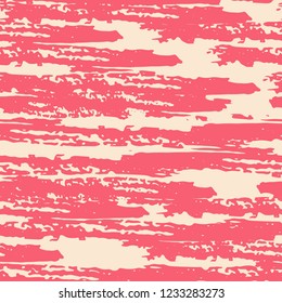 Seamless background of stripes. Vector watercolor. Fashionable hand-drawn lines. Grunge texture. Suitable for textile printing, packaging.