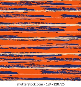 Seamless background of stripes. Vector watercolor. Fashionable hand-drawn lines. Grunge texture. Suitable for textile printing, packaging.