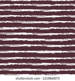 Seamless background of stripes. Vector watercolor. Fashionable hand-drawn lines. Grunge texture. Suitable for textile printing, packaging.