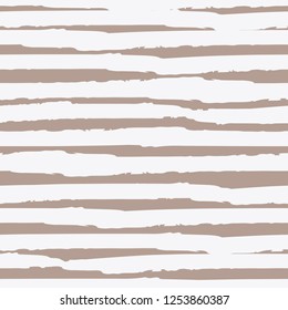 Seamless background of stripes. Vector watercolor. Fashionable hand-drawn lines. Grunge texture. Suitable for textile printing, packaging.