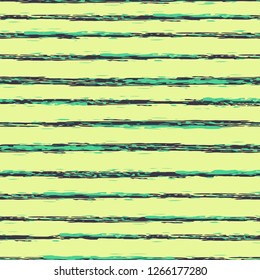 Seamless background of stripes. Vector watercolor. Fashionable hand-drawn lines. Grunge texture. Suitable for textile printing, packaging.