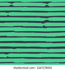 Seamless background of stripes. Vector watercolor. Fashionable hand-drawn lines. Grunge texture. Suitable for textile printing, packaging.