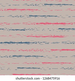 Seamless background of stripes. Vector watercolor. Fashionable hand-drawn lines. Grunge texture. Suitable for textile printing, packaging.