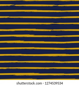 Seamless background of stripes. Vector watercolor. Fashionable hand-drawn lines. Grunge texture. Suitable for textile printing, packaging.