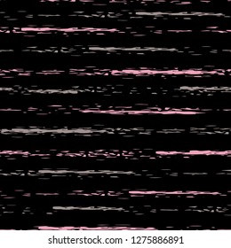 Seamless background of stripes. Vector watercolor. Fashionable hand-drawn lines. Grunge texture. Suitable for textile printing, packaging.