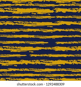 Seamless background of stripes. Vector watercolor. Fashionable hand-drawn lines. Grunge texture. Suitable for textile printing, packaging.