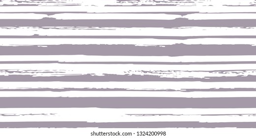 Seamless Background of Stripes. Vector Watercolor. Hand Drawn Lines in Watercolor Style. Grunge Stripes with Painted Brush Strokes.  Suitable for Textile Printing, Packaging.