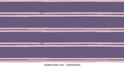 Seamless Background of Stripes. Vector Watercolor.  Fashionable Hand Lines. Grunge Texture.  Cloth, Textile Design, Linen, Fabric.
