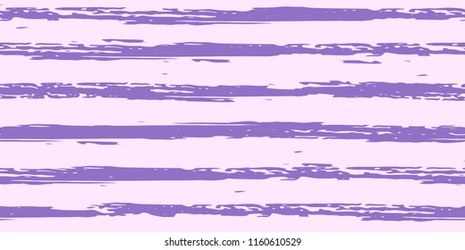 Seamless Background of Stripes. Watercolor Striped Fashion Print Design. Hand Drawn Lines in Watercolor Style. Grunge Stripes with Painted Brush Strokes.  Suitable for Textile Printing, Packaging.