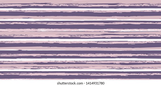 Seamless Background of Stripes. Watercolor Striped Fashion Print Design. Hand Drawn Lines in Watercolor Style. Grunge Stripes with Painted Brush Strokes.  Suitable for Textile Printing, Packaging.