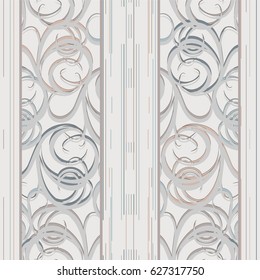 Seamless background in the style of Damascus. Vintage ornament. Use for wallpaper, printing on the packaging paper, textiles, tile.