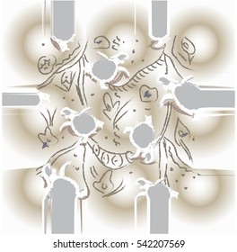 Seamless background suitable for wallpapers, backgrounds,textile, print and page fill