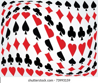 seamless background with suits