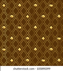 Seamless background with suits. Vector illustration.