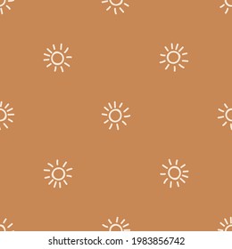 Unique Boho Sun Wallpaper  Wall Mural for Nursery and Living Spaces   Happywall
