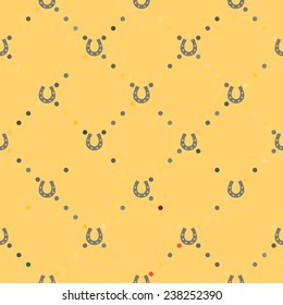 Seamless background with symbols of gambling